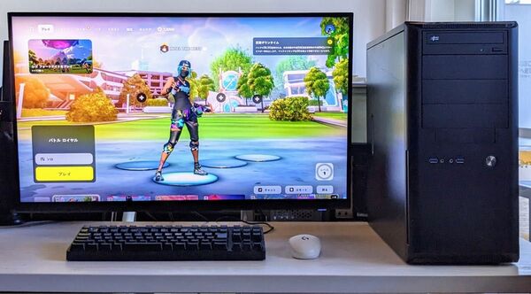 高コスパゲーミングPC,Fortnite,144FPS,Wi-Fi,新品SSD