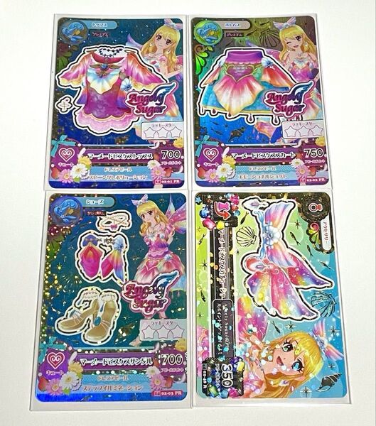アイカツカード マーメイドピスケスコーデ 星宮いちご 星座 プレミアム