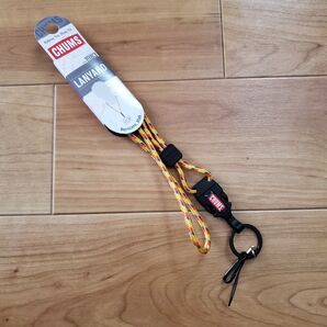 【新品】チャムス ネックストラップ キーホルダー 装着簡単 多目的 メンズ レディース キーリング