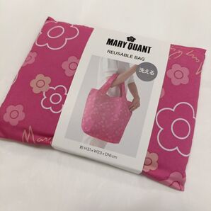 トートバッグ エコバッグ マリークワント MARY QUANT マイバッグ ハンドバッグ ピンク