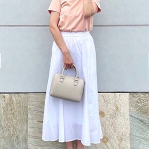 新品・タグ付き★UNIQLO マーメイドロングスカート 白スカート S