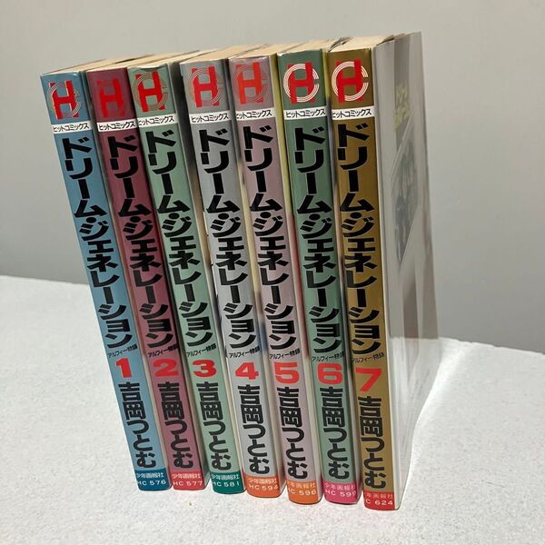 THE ALFEE ドリームジェネレーション 1~7巻 初版 ヒットコミックス