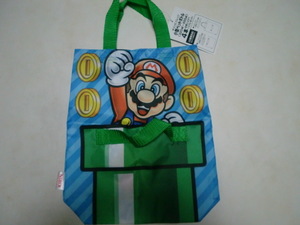 [ new goods * not for sale ] super Mario * stretch . Jean pin g tote bag 2WAY eko back * compact storage × giraffe original design 
