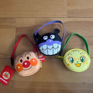 アンパンマン ミニポーチ 3個セット