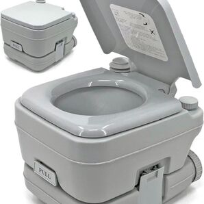 【未使用品】 Hilax ポータブル水洗トイレ 10L