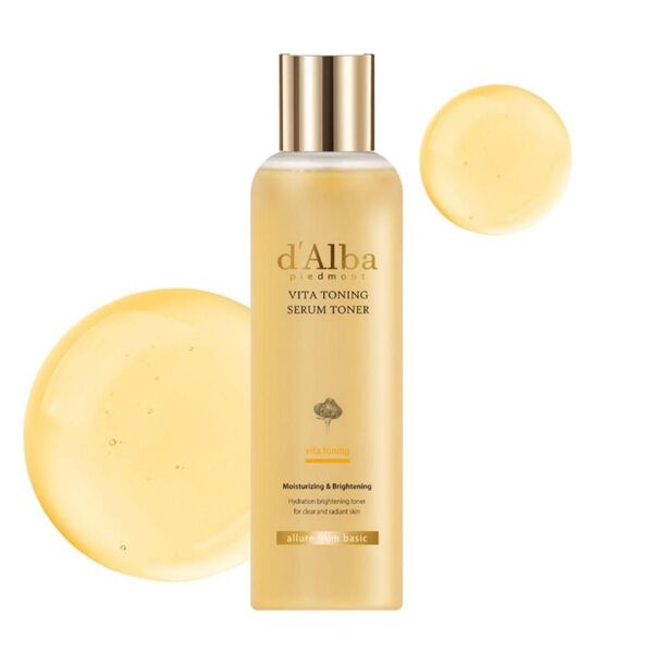 値下げ!未開封 ダルバ(d'Alba) ビタトーニングセラムトナー180ml