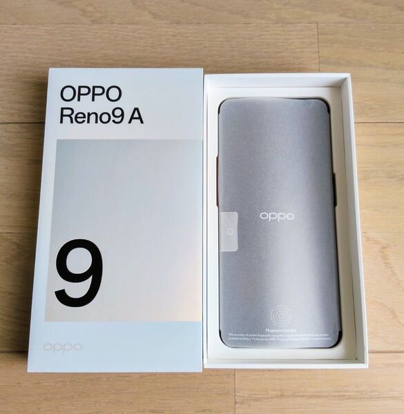 【新品ガラスフィルム付き】フルセット OPPO Reno9 A ナイトブラック