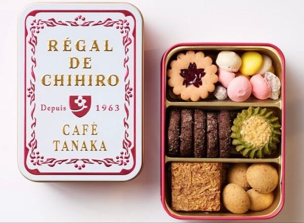 ビジュー・ド・ビスキュイ プティ リオン カフェタナカ レガルドチヒロ クッキー缶 日本橋 三越