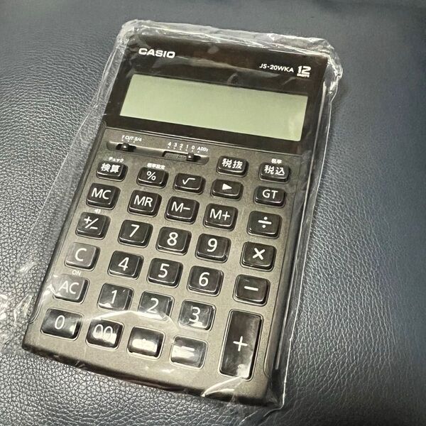 CASIO 2個セット 本格実務電卓 JS-20WKA