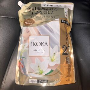 フレア フレグランス IROKA 1200ml 柔軟剤 詰替 ネイキッドリリー