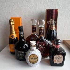 ブランデー XO デラックス 古酒 サントリー SUNTORY CAMUS ブーブグリコ スペシャルリザーブ ドンフリオ アネホ
