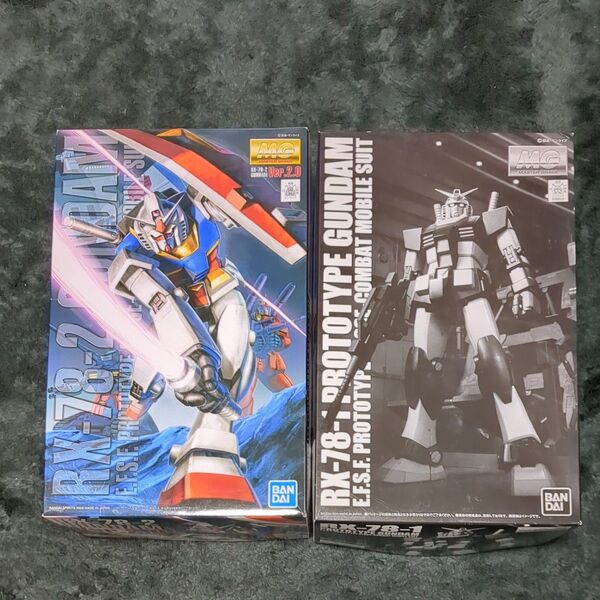 MG 1/100RX-78-2 ガンダム Ver.2.0 プロトタイプガンダム 2体