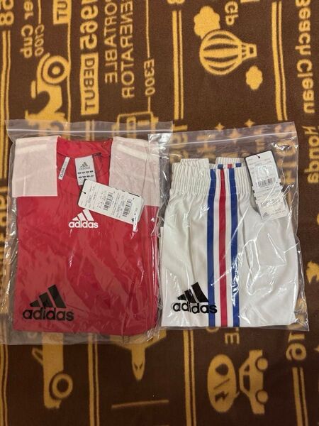 adidas サッカーウェア上下 アンダータイツ 3点セット