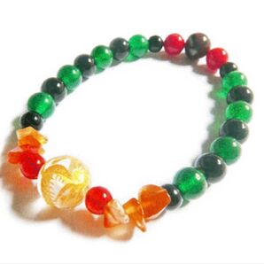 【鬼滅の刃】ヒノカミ神楽・竈門炭治郎 (ネガティブな思考回路を断ち切り集中力や精神力をつけて心を強くさせてくれるブレスレット)