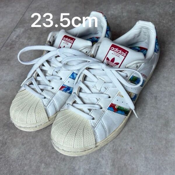 スニーカー アディダス adidas スーパースター SUPERSTAR 23.5cm ホワイト 白