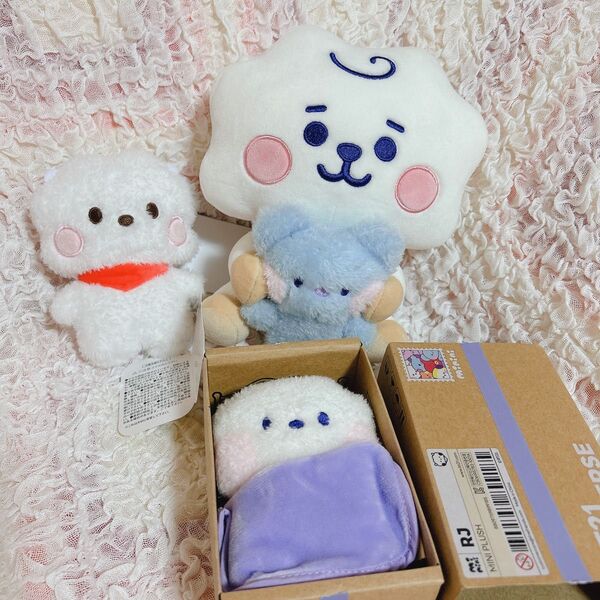 BT21 RJ minini ぬいぐるみ マイリトルバディ MINIPLUSH スタンディングドール baby たっとん JIN