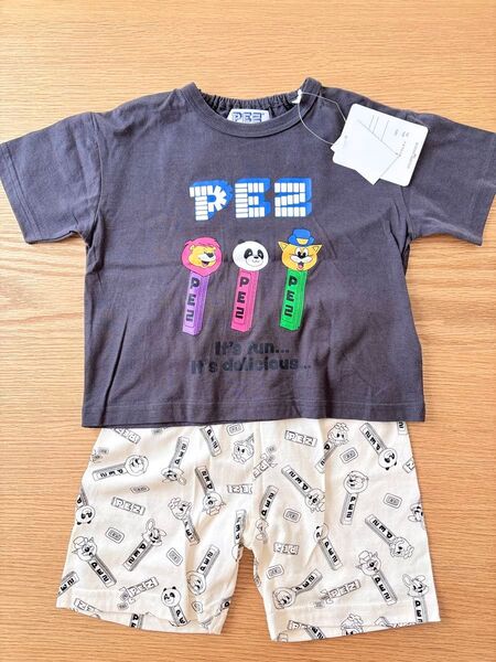 PEZ ペッツ キッズ 半袖Tシャツ ハーフパンツ 半ズボン 2点セット 綿100% 95サイズ タグ付き新品未使用
