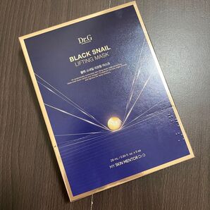 【5枚・箱なし】Dr.G ドクタージー ブラック スネイル リフティング シート マスク