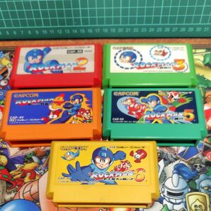 ファミコン ロックマン 2〜6セット