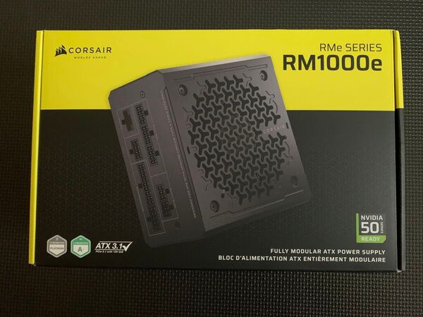【新品未開封】CORSAIR RM1000e 2025モデル 1000W PCIE 5.1対応 ATX 3.1