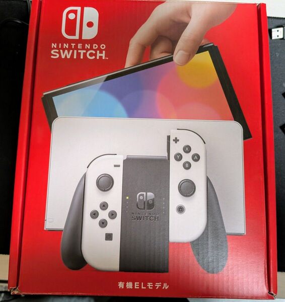Nintendo Switch 有機EL 本体 256メモリーカード グリップ付き