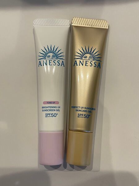 【新品未使用】アネッサ 日焼け止めジェル 2個セット SPF50+ PA++++ 15g 資生堂 2024年版 試供品 サンプル