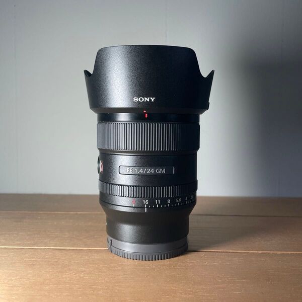 新品購入品 SONY FE 24mm F1.4 GM SEL24F14GM 単焦点レンズ レンズプロテクター付き