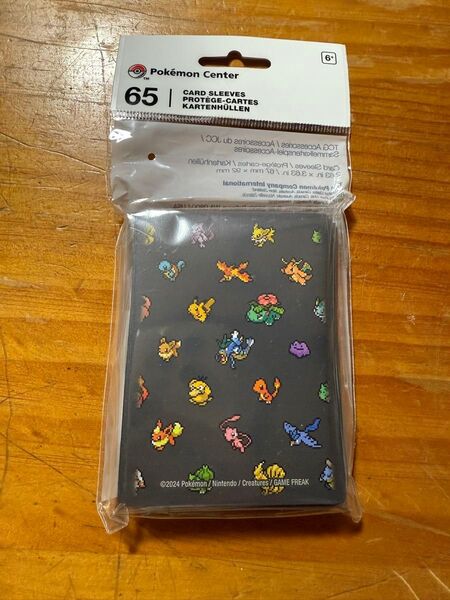 海外版ポケモンカードスリーブ(新品)ポケモンピクセル デッキシールド サプライ 日本未発売
