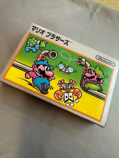 マリオブラザーズ銀箱 ファミコン FC Nintendo