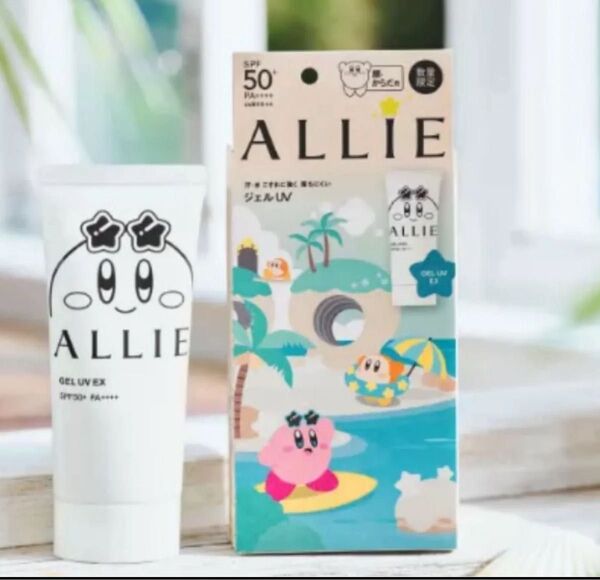 星のカービィALLIE アリィー クロノビューティ ジェルUV EX 限定 新品 日焼け止め アリー カービイ