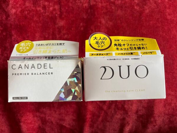 新品 DUO クレンジングバーム クリア デュオ クレンジング 黄色 カナデル オールインワン プレミアバランサー 化粧水