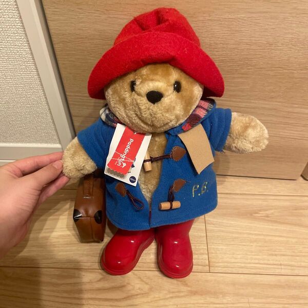 【レア】【イギリス商品】【パディントン】パディントンぬいぐるみ