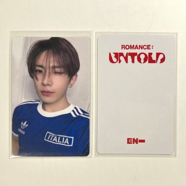 ENHYPEN ROMANCE : UNTOLD yizhiyu2.0 ヒスン トレカ