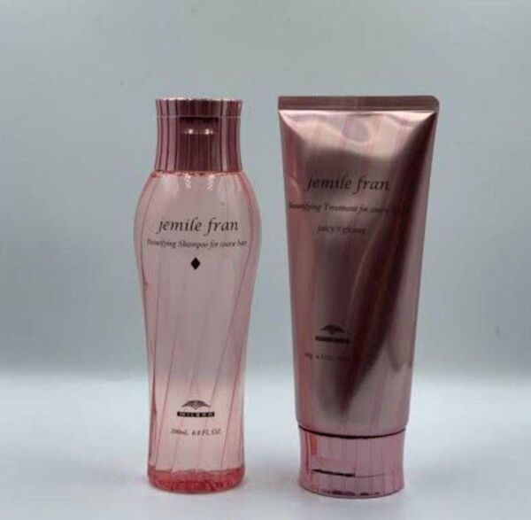 ミルボン ジェミールフラン シャンプー ダイヤ&ジューシーグロッシートリートメントセット(200ml+180g)×1個