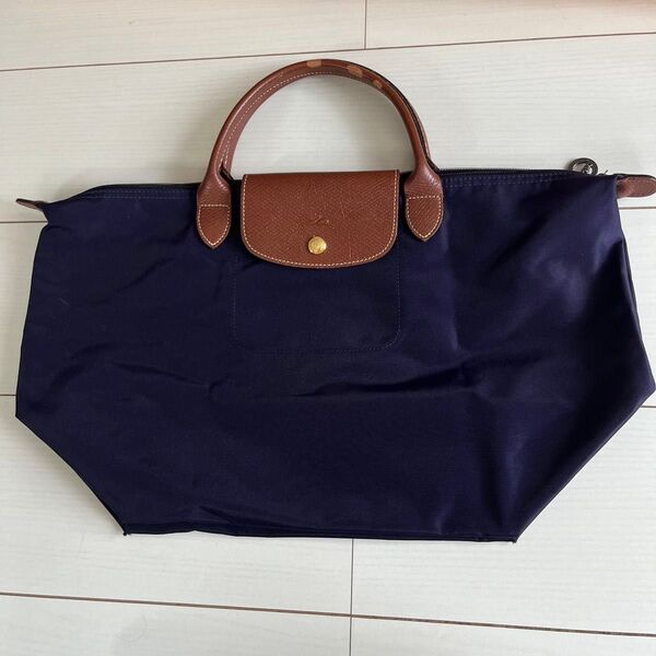 ロンシャン LONGCHAMP バッグ プリアージュ トートバッグ ボストンバッグ パープル 紫 ナイロン