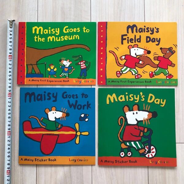 【新品 任意冊数組み合わせ可】 Maisy メイシーちゃん 4冊セット 英語絵本