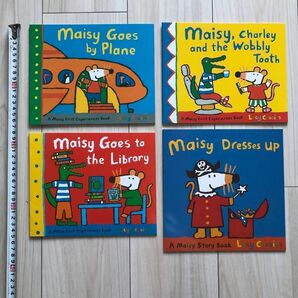 【新品 任意冊数組み合わせ可】 Maisy メイシーちゃん 4冊セット 英語絵本