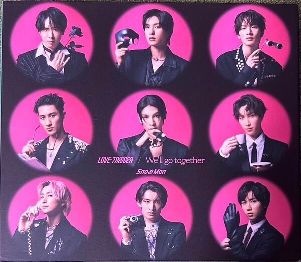 【48時間以内発送】Snow Man/LOVE TRIGGER/We'll go together(通常盤)【中古】