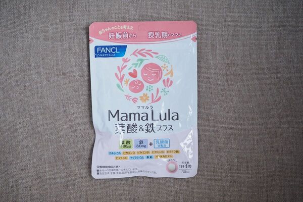ファンケル Mama Lula 葉酸&鉄プラス 30日分×1袋