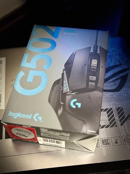【値下げ交渉大歓迎!!!】【訳あり】Logicool G502 HERO ゲーミングマウス USB根元被覆破れ