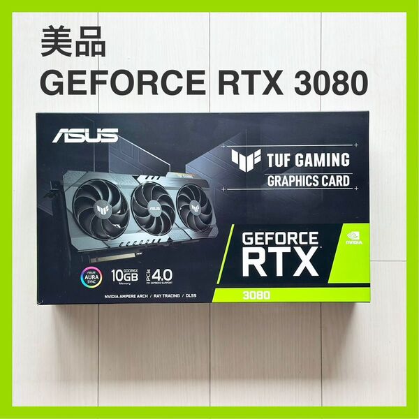 美品|ASUS TUF GAMING GeForce RTX 3080 10GB GDDR6X NVIDIA