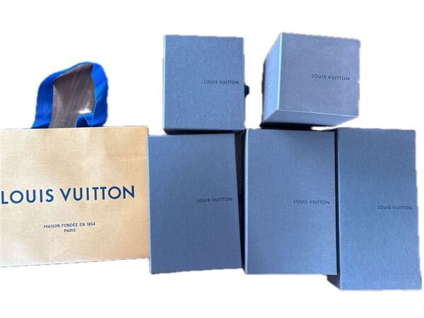 ルイヴィトン Louis Vuitton ショッパー 紙袋 空箱 ルイヴィトン ブランド ボックス