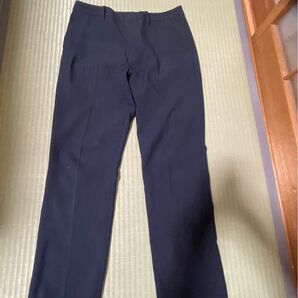 UNIQLO 感動パンツ ネイビー ウエスト73cm
