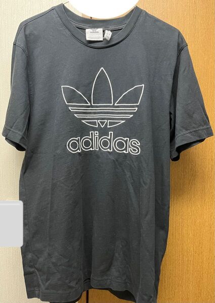 adidas Originals アウトライン トレフォイル 半袖 Tシャツ アディダスオリジナルス メンズ コットン