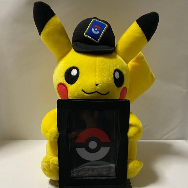 ポケモンセンター ポケモンカードゲーム ぬいぐるみカードスタンド ピカチュウ