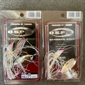 【2個セット】O.S.P スピナーベイト 1/2oz スーパーホワイト