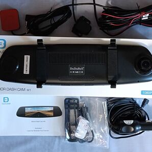 【中古・大陸製】DuDuBell ミラー型ドライブレコーダー M1 7.0インチIPSタッチパネル