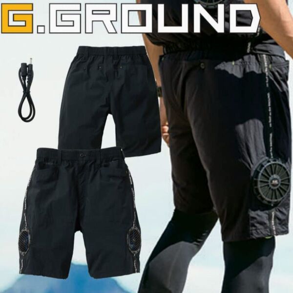 新品未使用 未開封商品 GG EF用ハーフパンツ パンツのみ ブラック Mサイズ