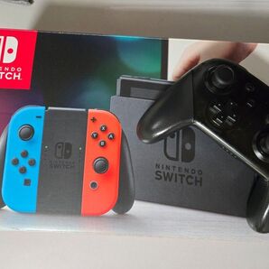 【ジャンク】Nintendo Switch 旧型 本体+Proコンセット