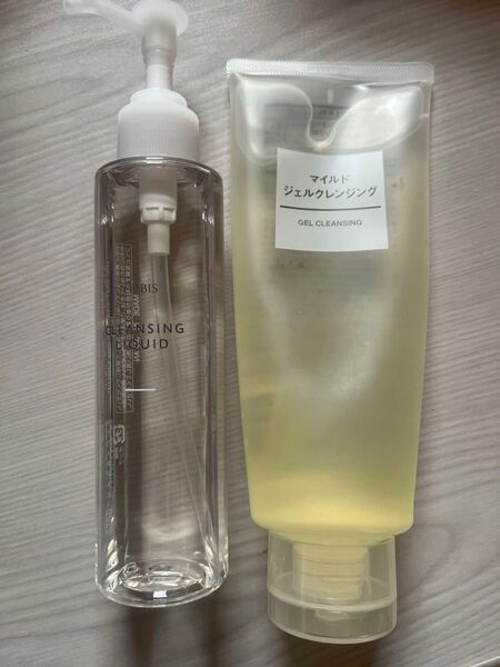 ORBIS オルビス クレンジングリキッド 無印良品 マイルドジェルクレンジング